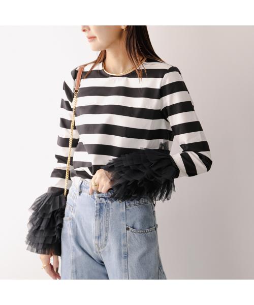 PICCIN PERLA ピッチン 袖チュールカットソー 907140 (12/ホワイト) 12/ホワイト