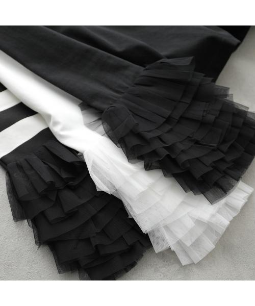 PICCIN PERLA ピッチン 袖チュールカットソー 907140 (12/ホワイト) 12/ホワイト