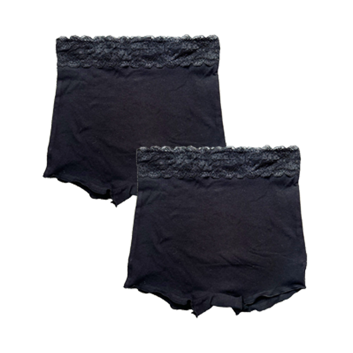 ピンクピンクピンク PINK PINK PINK 選べる2枚セット ショーツ コットン95% 脚口ゆったり 締め付けない ふんどしショーツ まるで履いてない おやすみパンツ 【返品不可商品】 (ブラック2枚) ブラック2枚