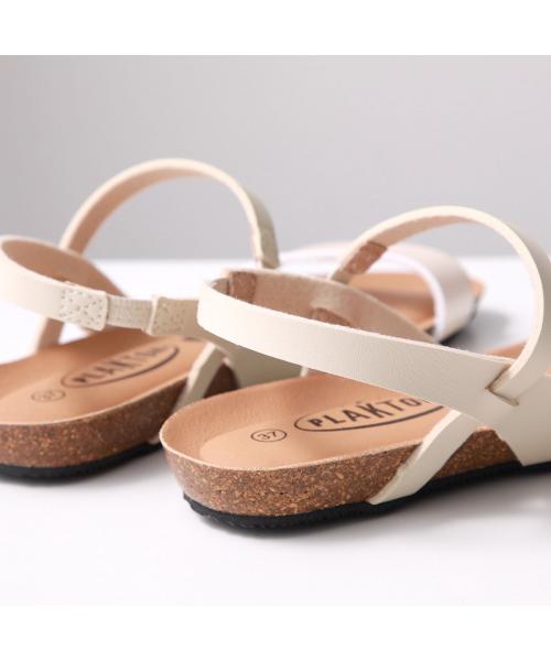プラクトン PLAKTON PLAKTON サンダル 715545 フラット コンフォートサンダル (PERLA-BEIG) PERLA-BEIG