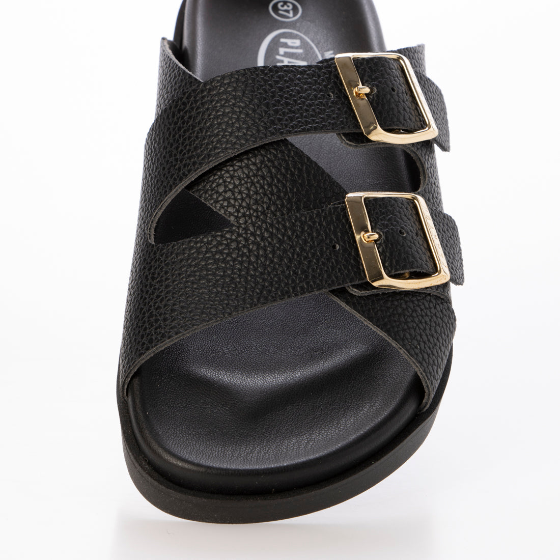 プラクトン PLAKTON サンダル (BLACKシボ) BLACKシボ