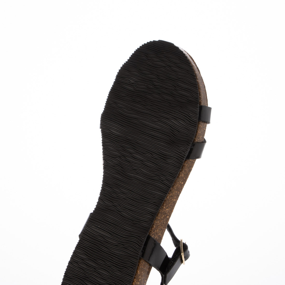 プラクトン PLAKTON サンダル (BLACKエナメル BLACKソール) BLACKエナメル BLACKソール