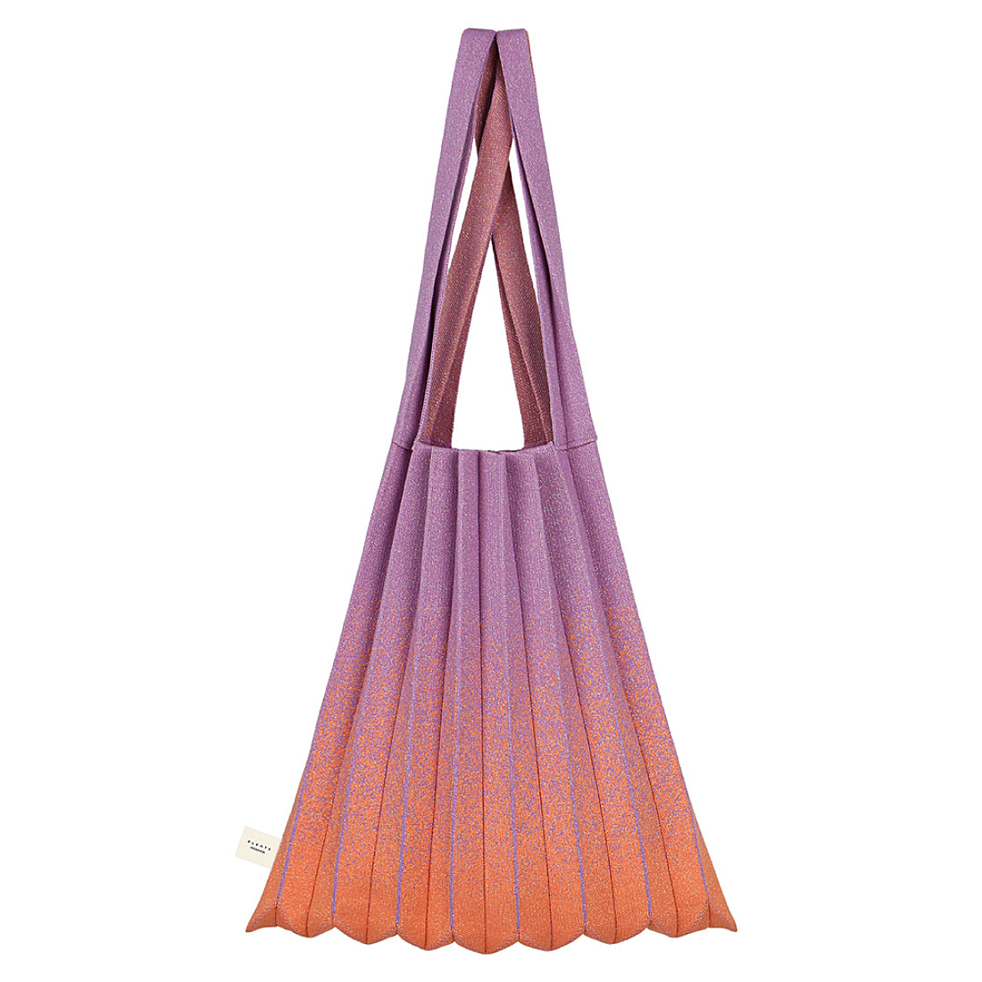 プリーツママ PLEATSMAMA グリッタートートバッグ sh-bk-gl-or (ORANGE) ORANGE