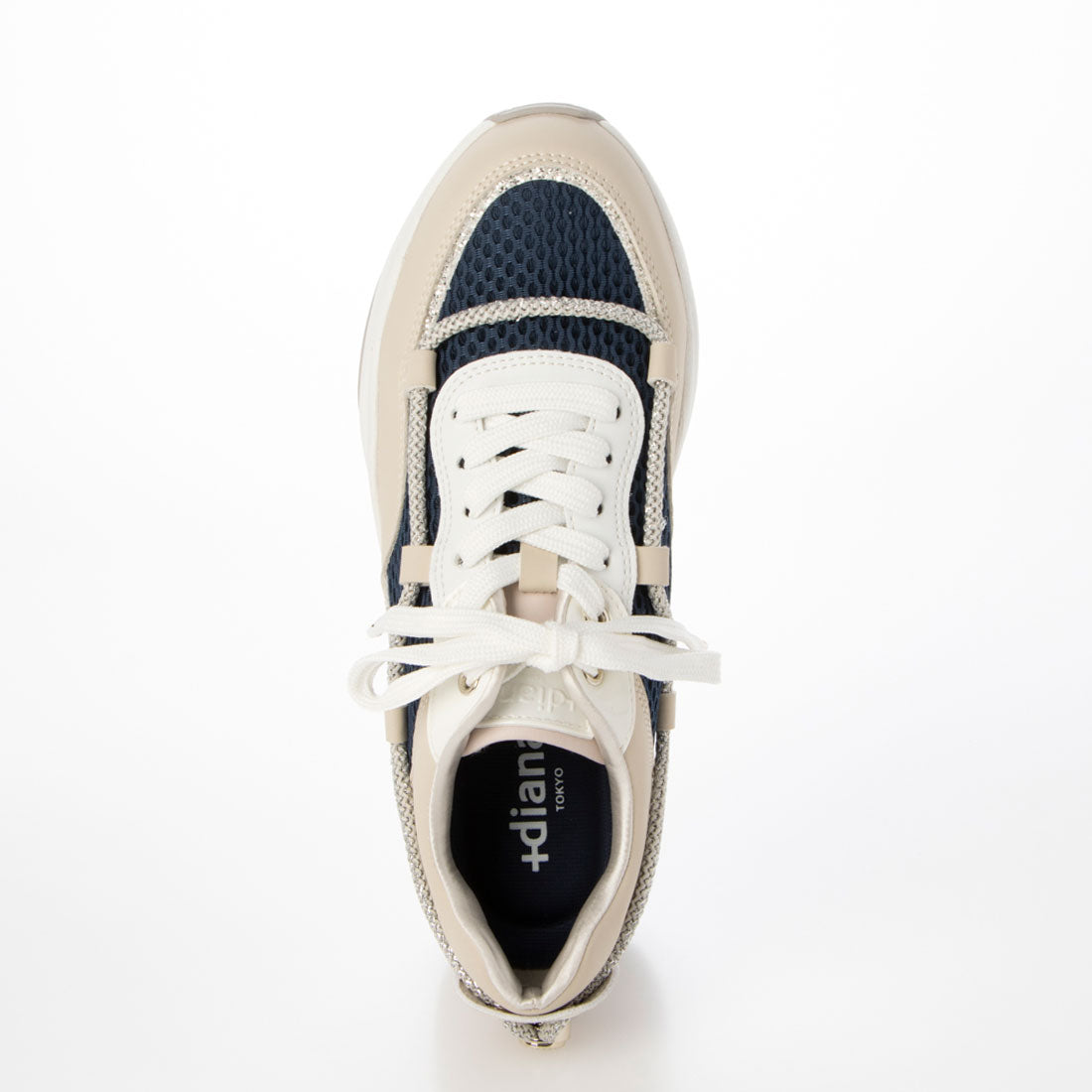 プラスダイアナ +diana ヒールアップスニーカー