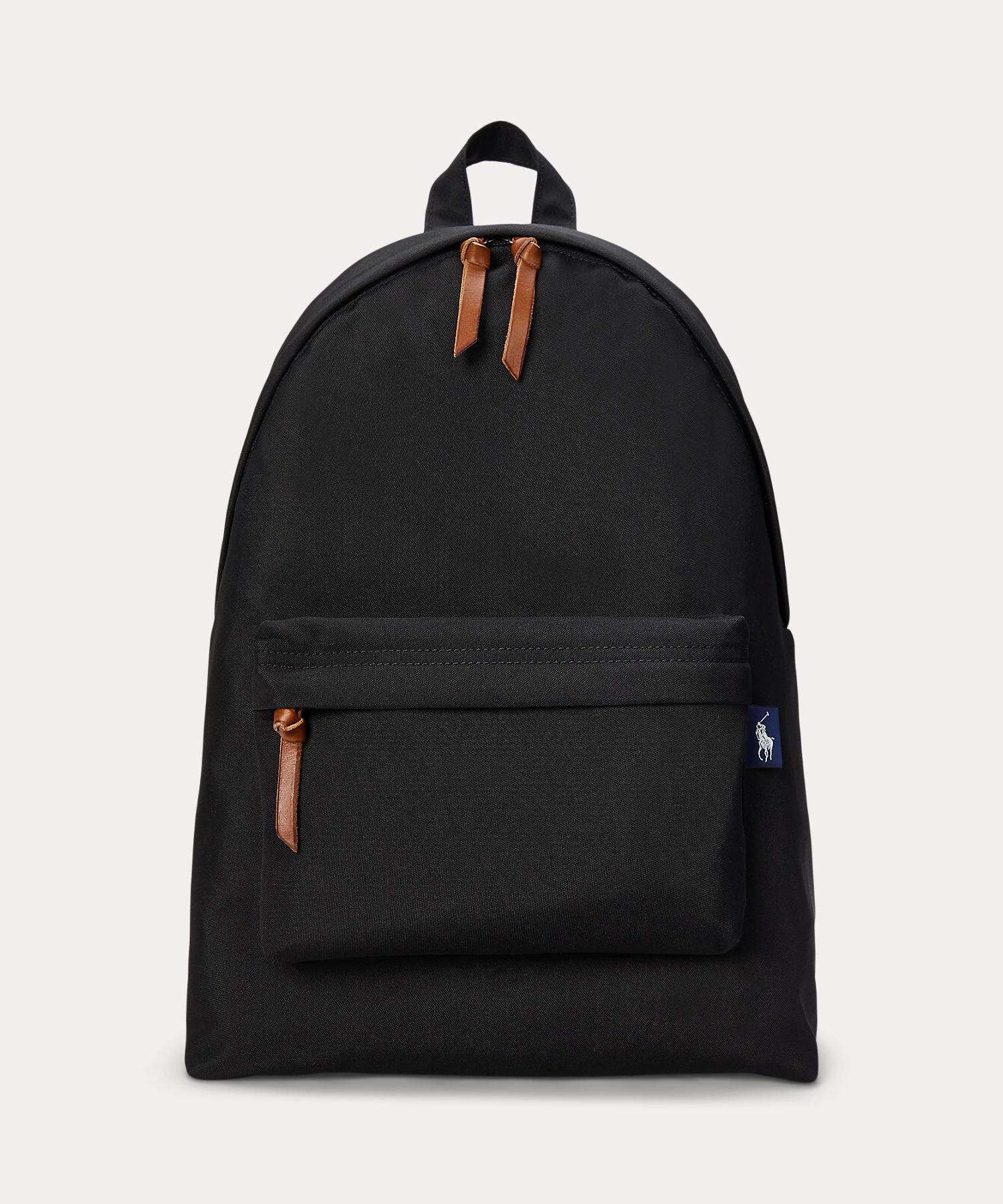 Polo Ralph Lauren Leather Trim Backpack
