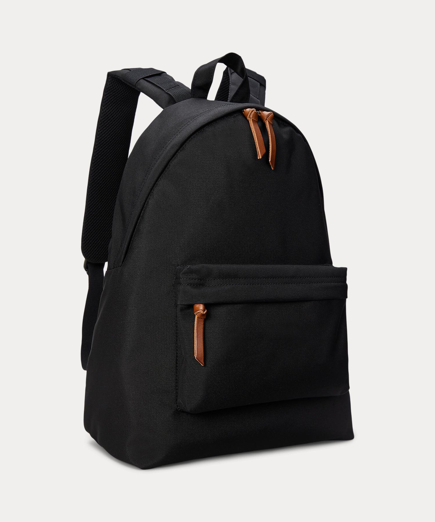 ポロ ラルフ ローレン POLO RALPH LAUREN レザートリム バックパック