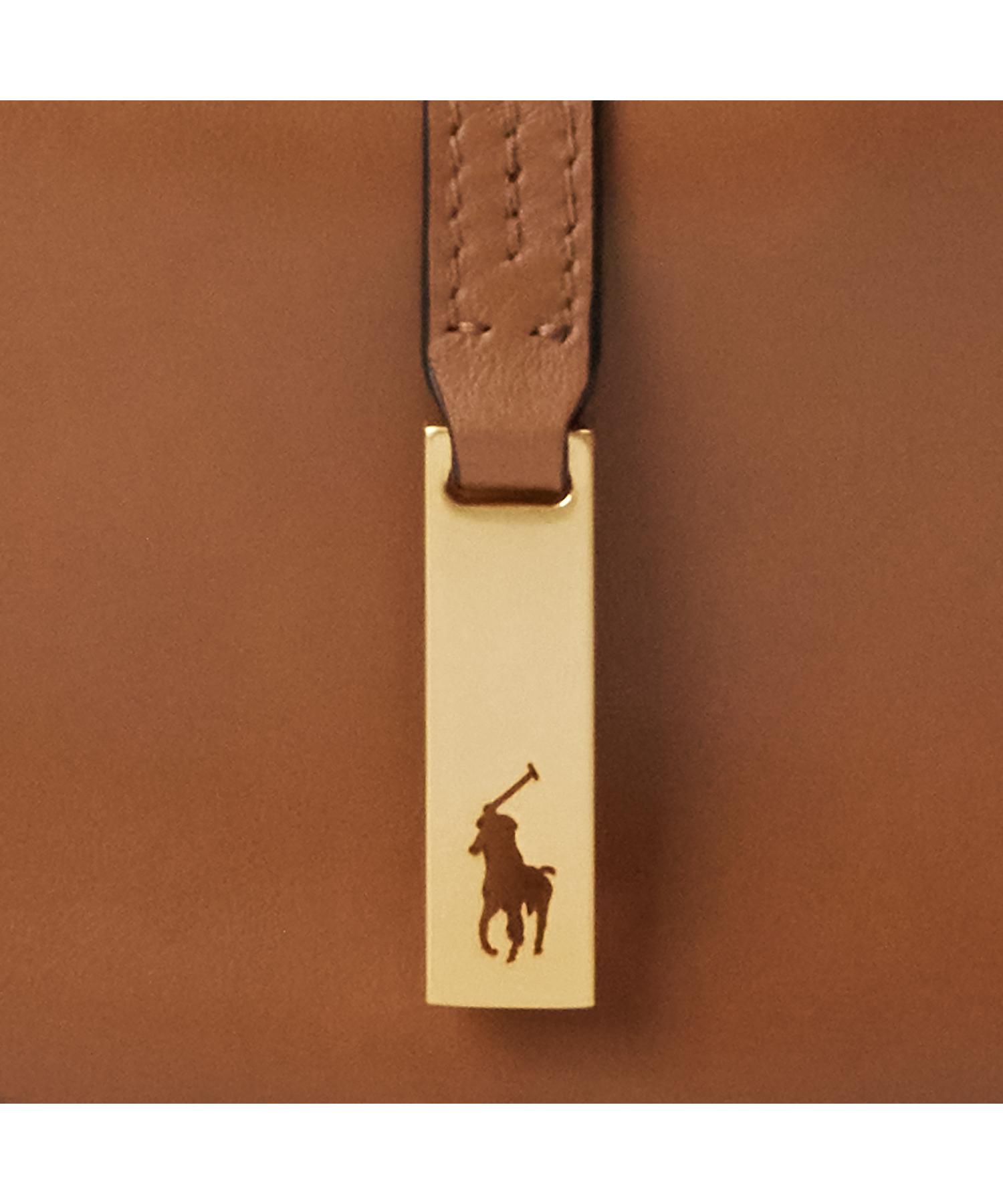 ポロ ラルフ ローレン POLO RALPH LAUREN Polo ID カーフスキン ミニ ショルダー バッグ