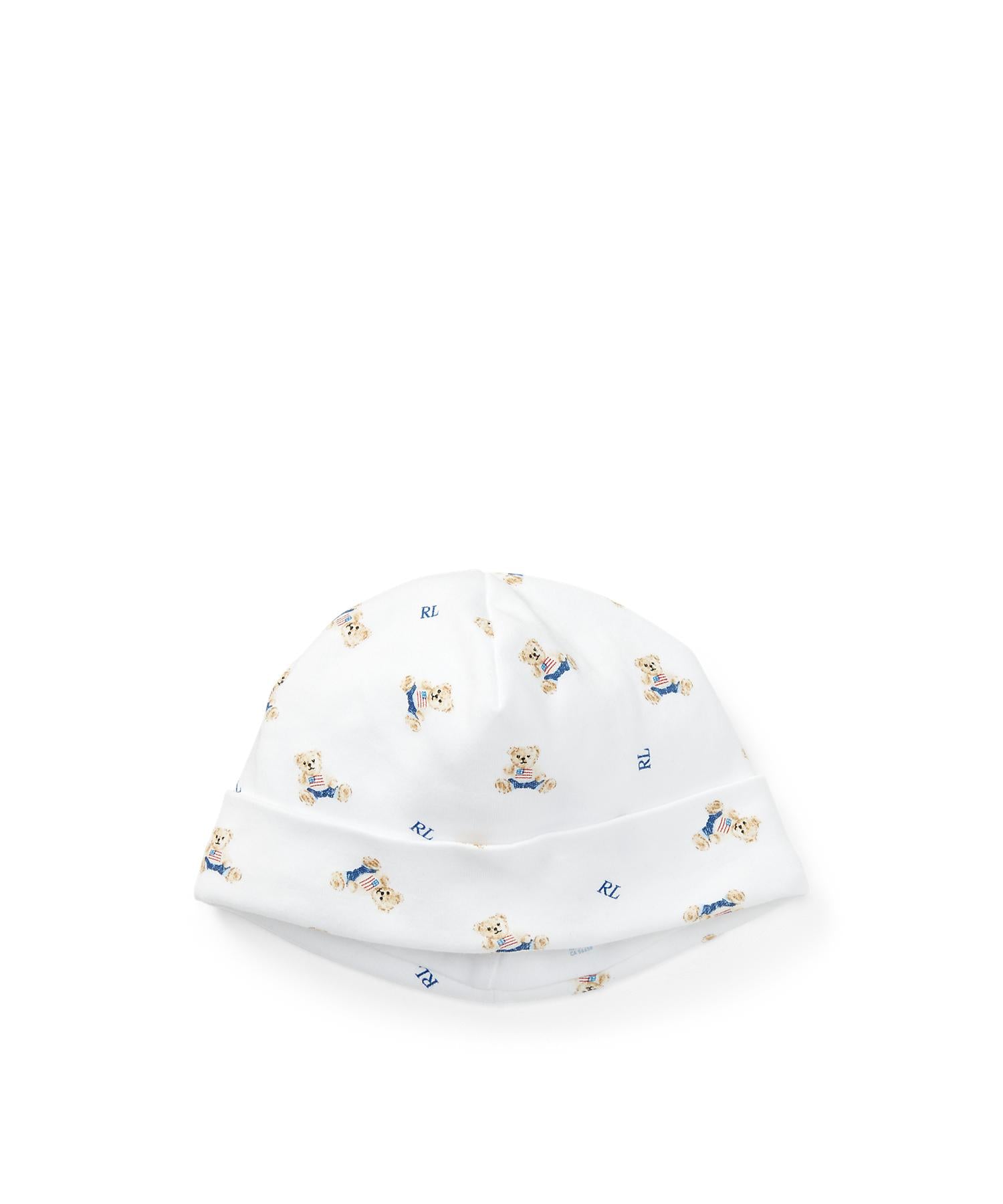 ポロ ラルフ ローレン POLO RALPH LAUREN (ベビー)Polo ベア コットン インターロック ハット (100ホワイト) 100ホワイト