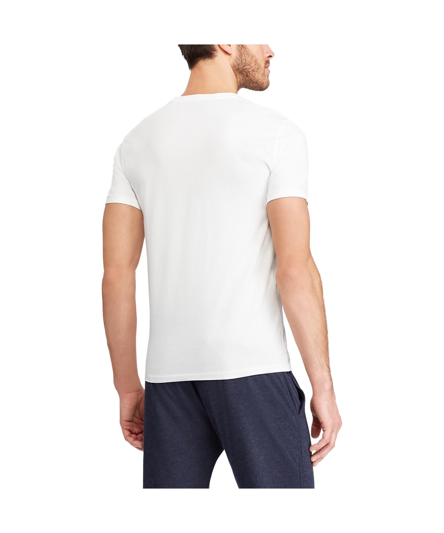 ポロ ラルフ ローレン POLO RALPH LAUREN カスタム スリム クルーネック T シャツ (100ホワイト) 100ホワイト