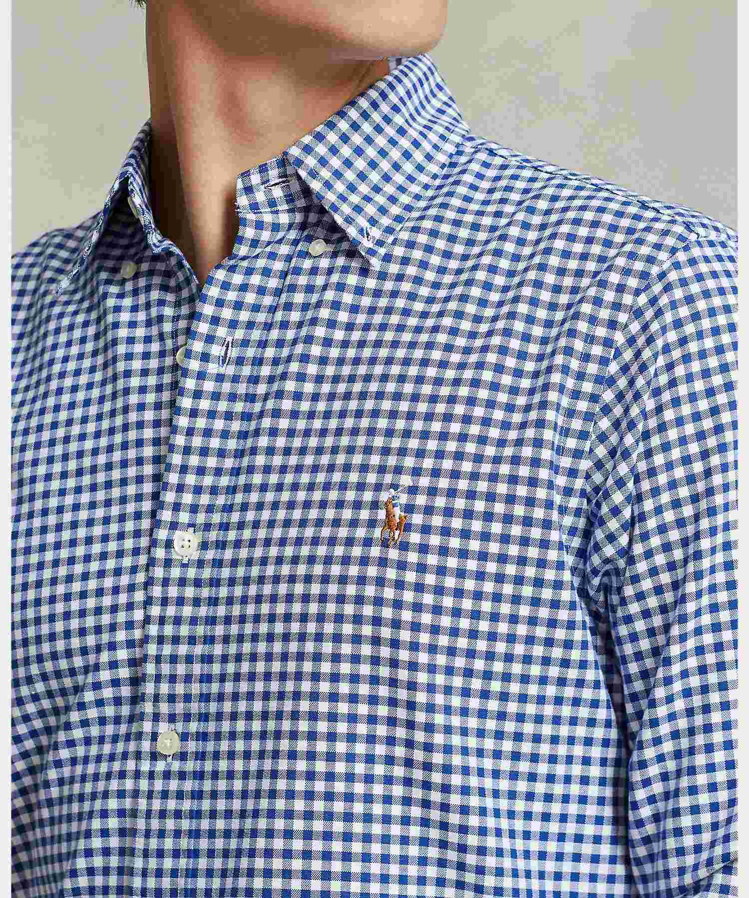 波羅·拉爾夫·勞倫 POLO RALPH LAUREN 經典合身 棉花 休閒襯衫