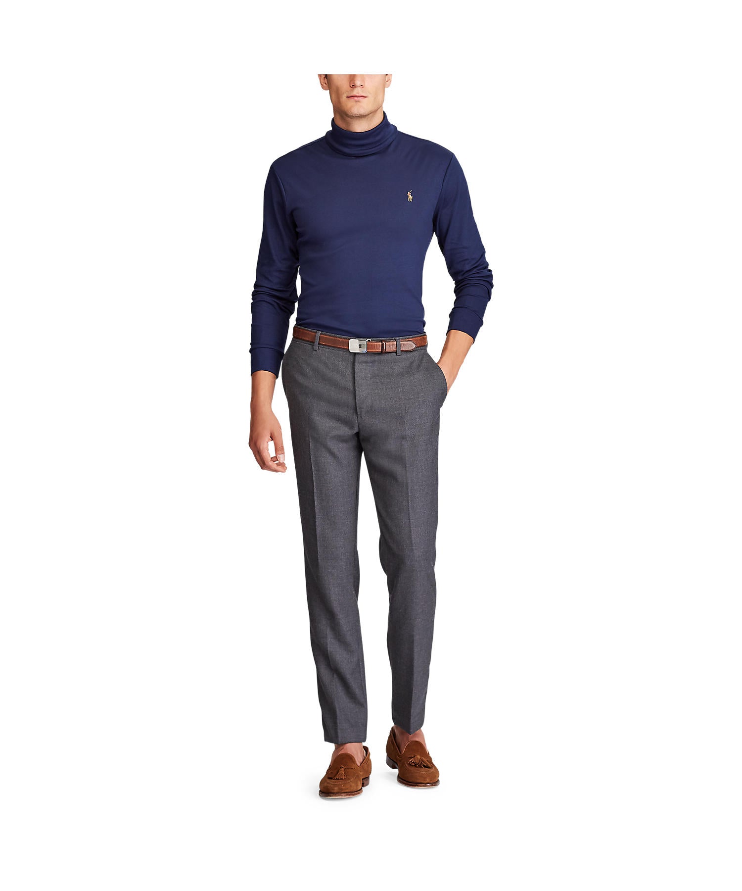 ポロ ラルフ ローレン POLO RALPH LAUREN Polo トラベラー ウール トラウザー (020グレー) 020グレー