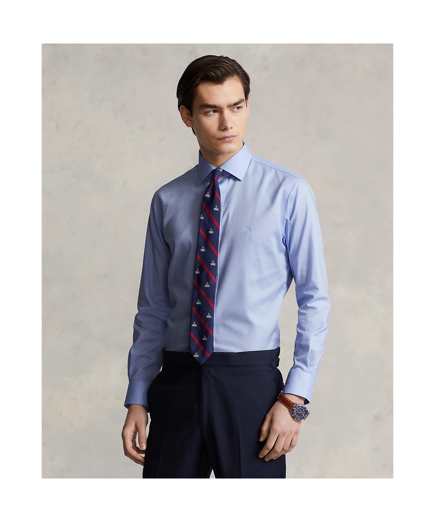 ポロ ラルフ ローレン POLO RALPH LAUREN リージェント クラシック フィット ドビー シャツ (400ブルー) 400ブルー