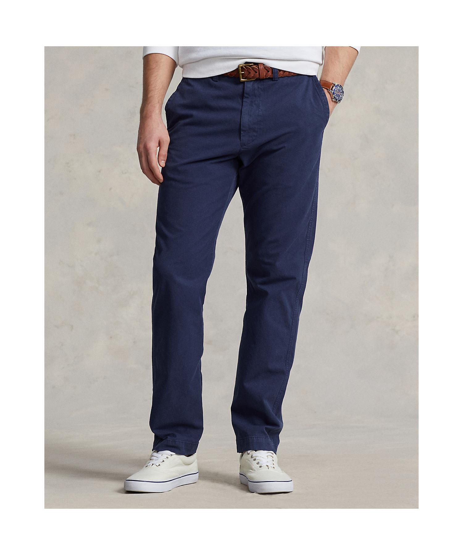 ポロ ラルフ ローレン POLO RALPH LAUREN サリンジャー ストレート フィット チノ パンツ (410ネイビー) 410ネイビー