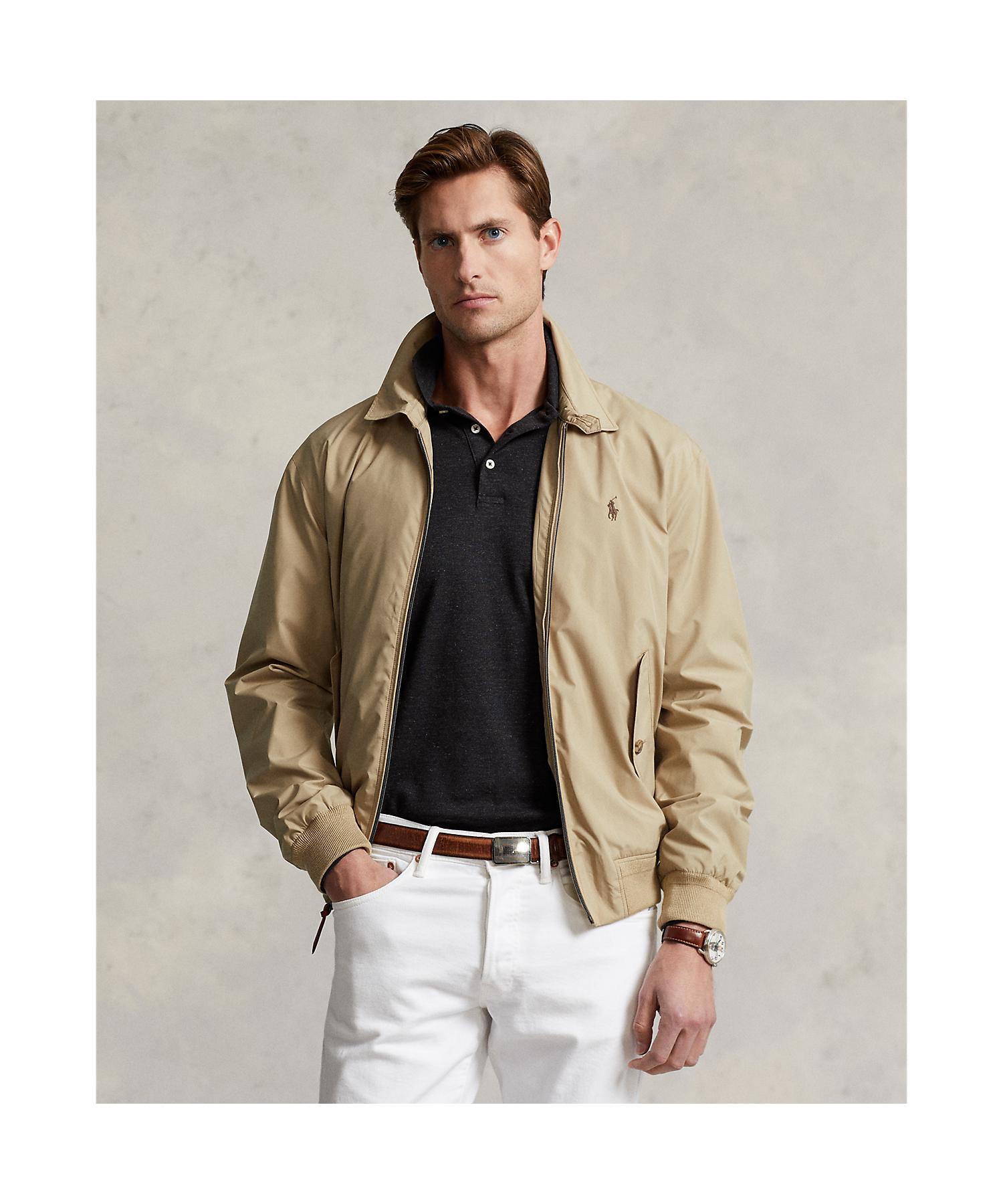 Ralph Lauren ベージュ レザージャケット L Polo Ralph Lauren Packable Water-Repellent Jacket