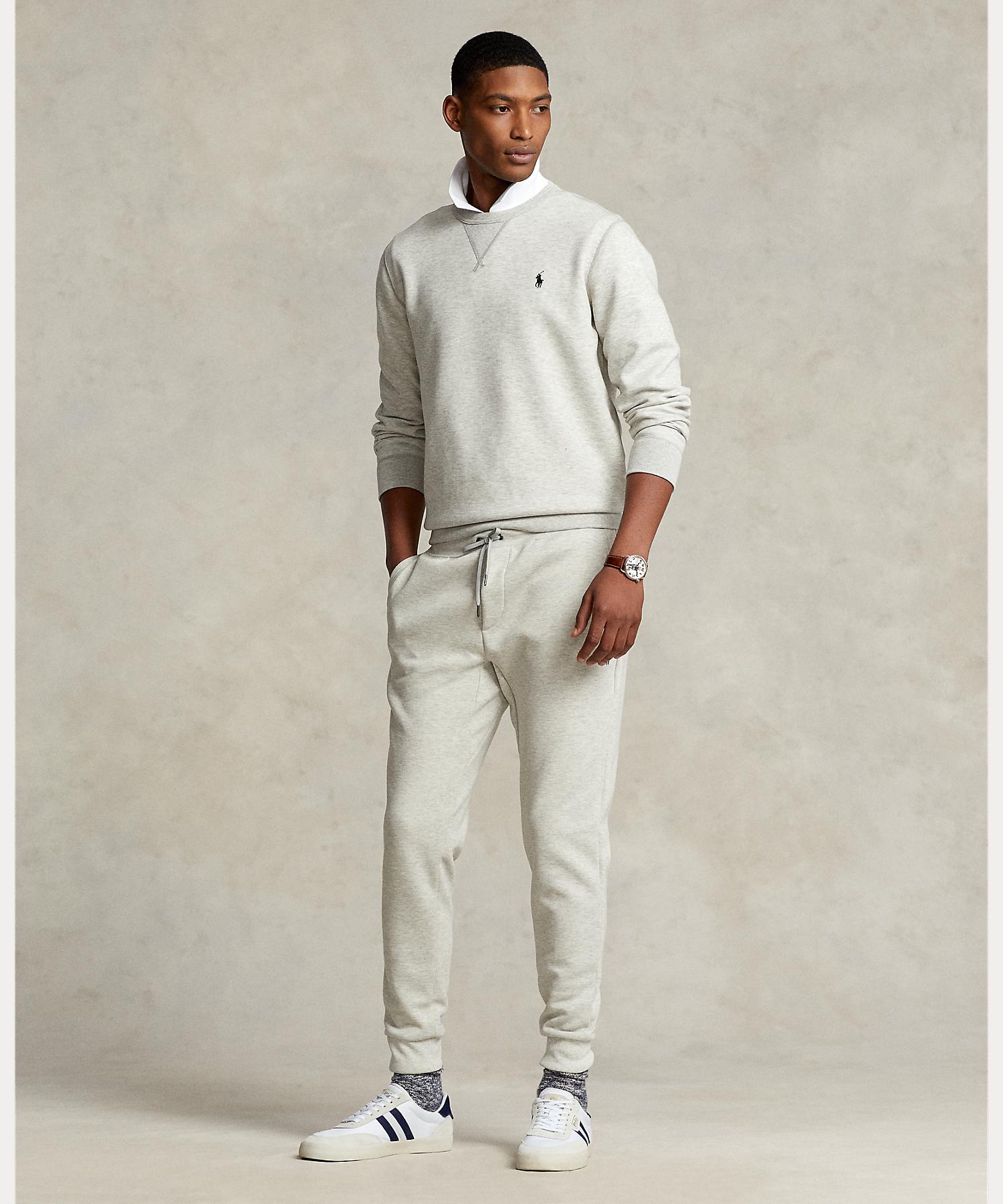 ポロ ラルフ ローレン POLO RALPH LAUREN ダブルニット スウェットシャツ (020グレー) 020グレー