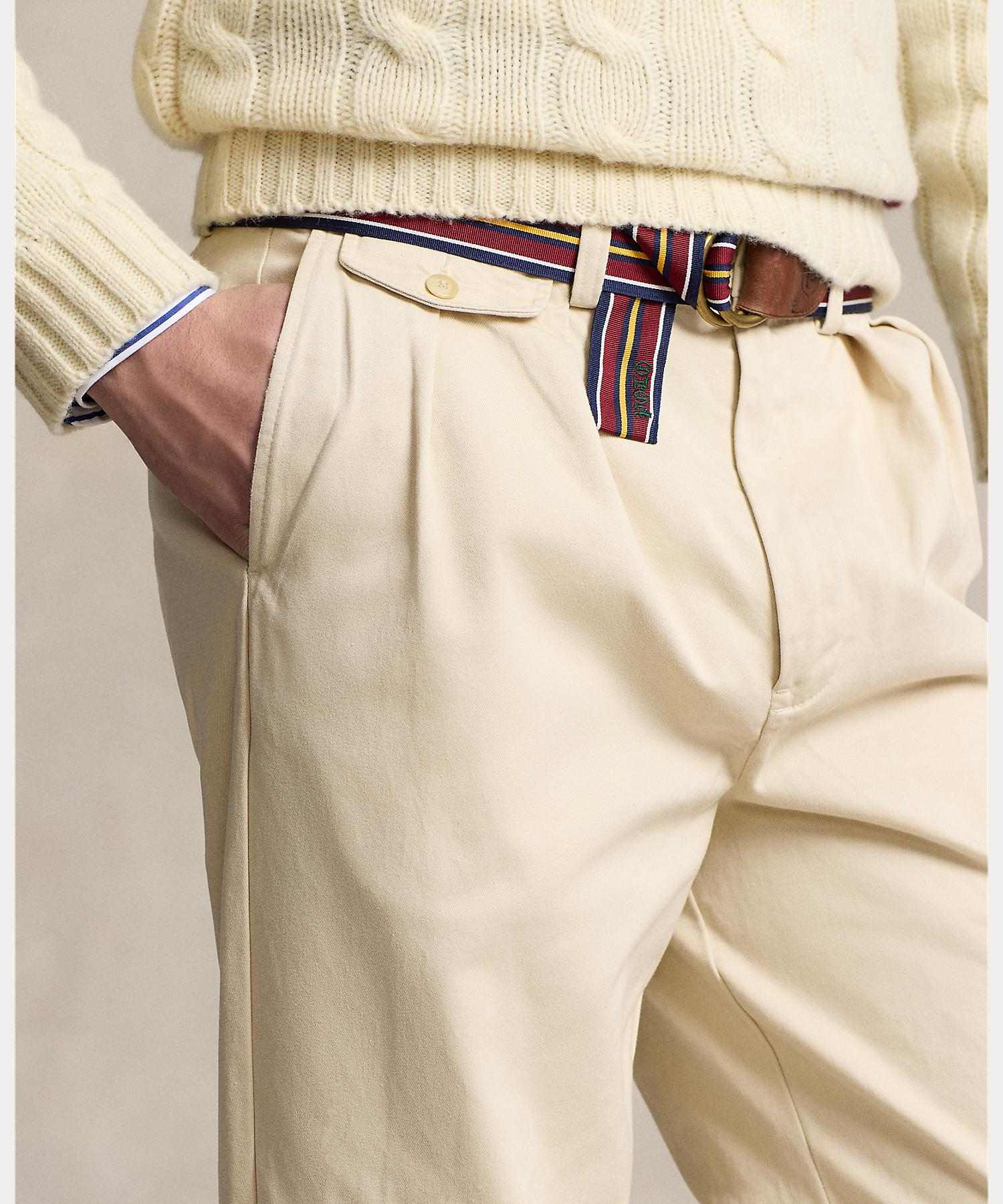 Polo Ralph Lauren Whitman Relaxed Fit Pleated Chino Pants