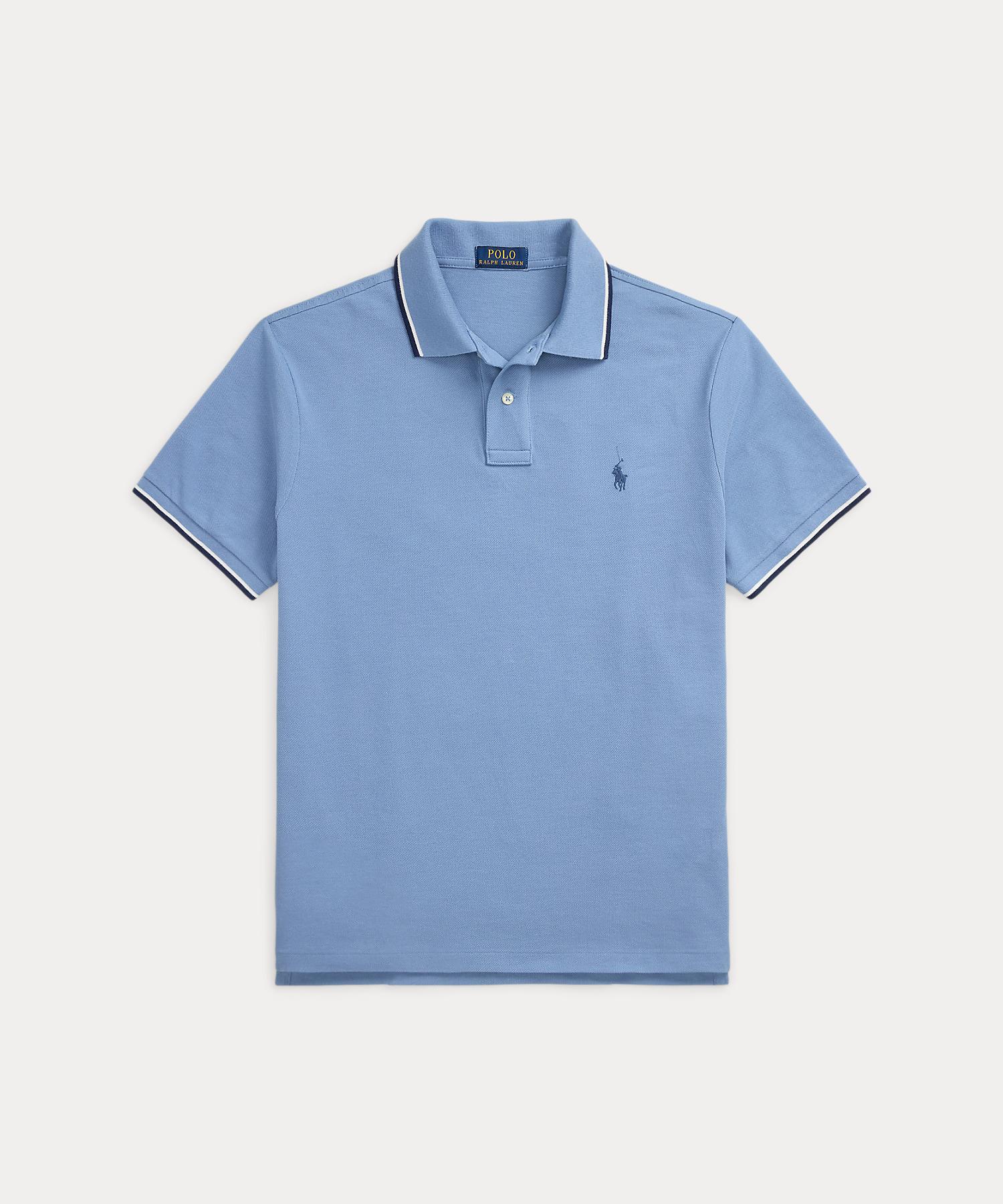 ポロ ラルフ ローレン POLO RALPH LAUREN クラシック フィット メッシュ ポロシャツ (420ブルー) 420ブルー