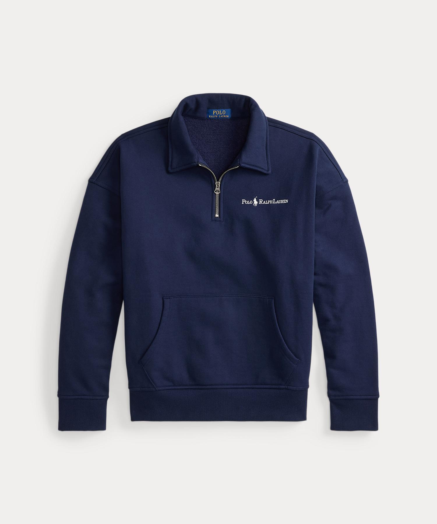 ポロ ラルフ ローレン POLO RALPH LAUREN リラックスド フィット ロゴ カラード スウェットシャツ (410ネイビー) 410ネイビー