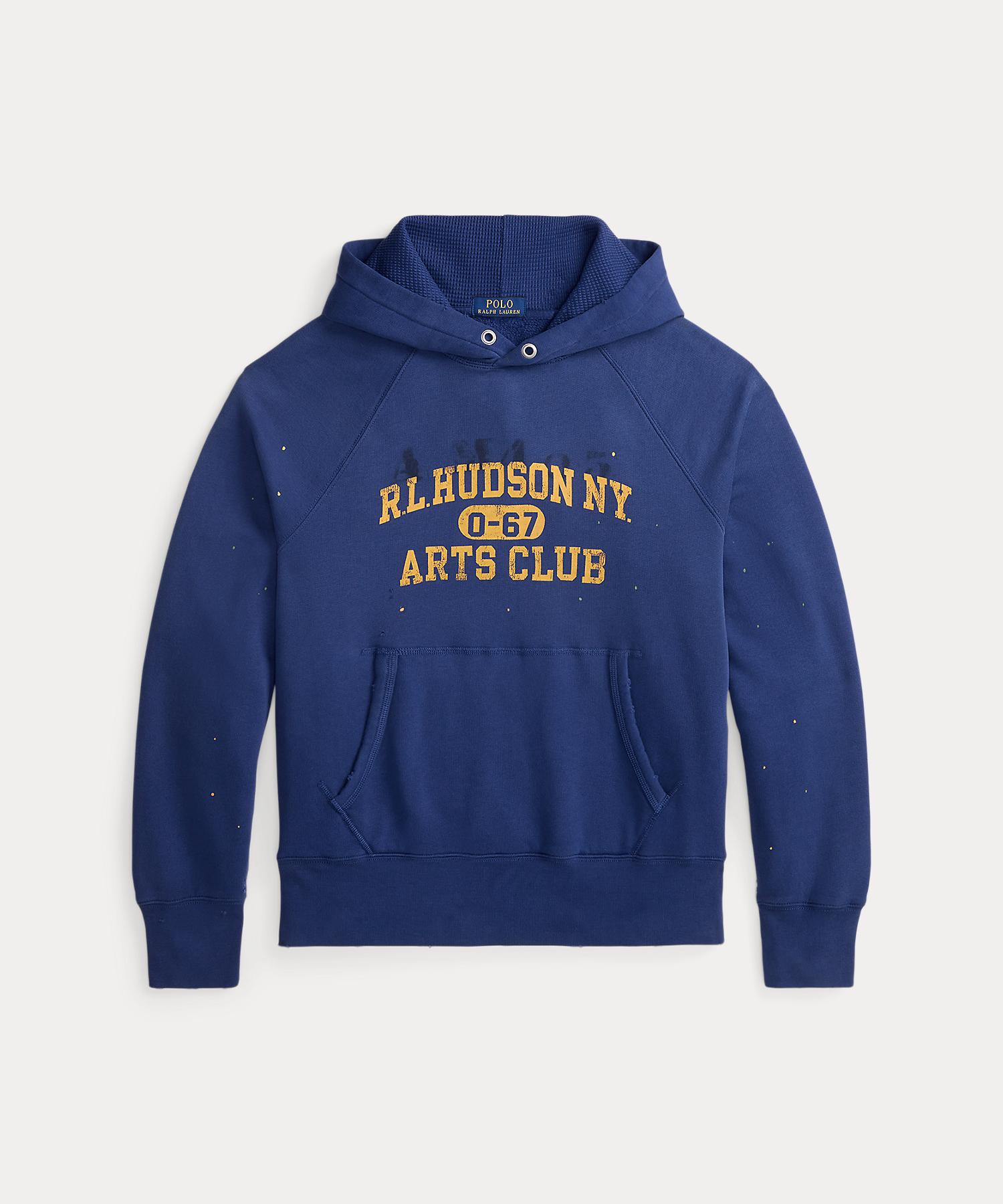 ポロ ラルフ ローレン POLO RALPH LAUREN ヴィンテージ フィット フリース グラフィック フーディ (410ネイビー) 410ネイビー