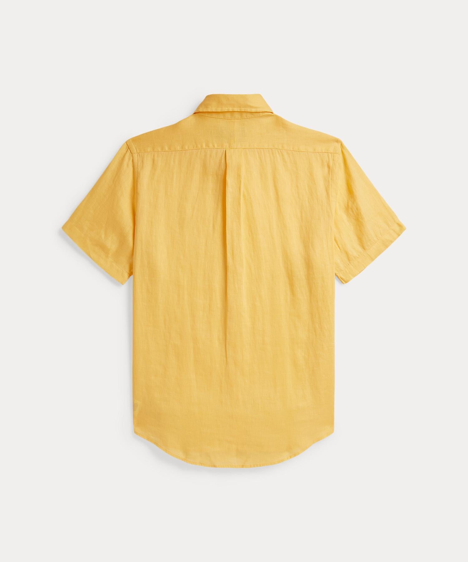 ポロ ラルフ ローレン POLO RALPH LAUREN クラシック フィット リネン シャツ (700イエロー) 700イエロー