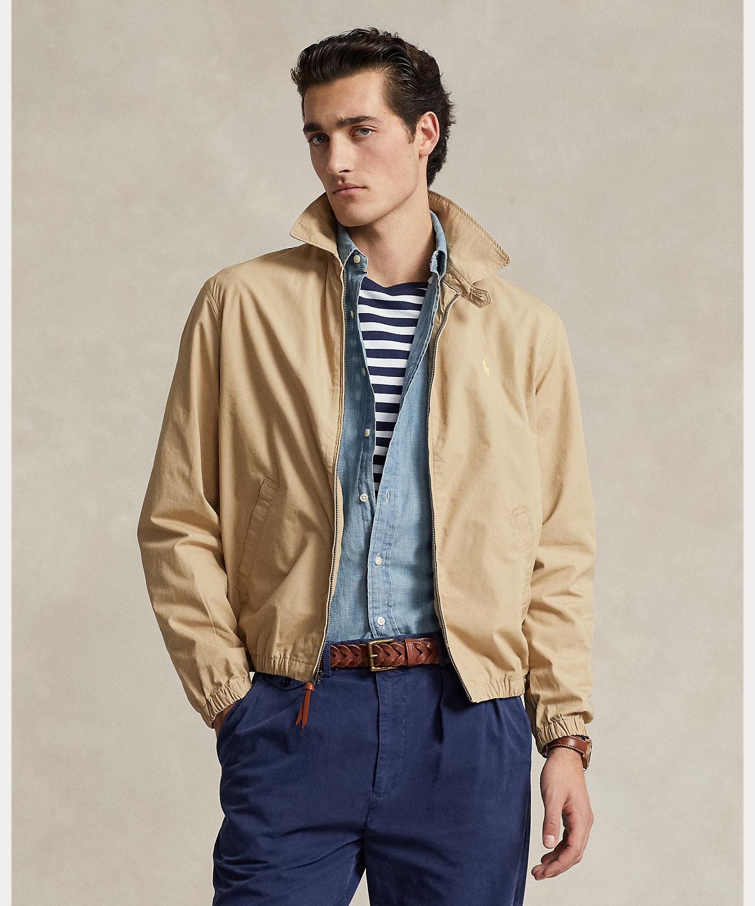 ポロ ラルフ ローレン POLO RALPH LAUREN Bayport ポプリン ジャケット (250ブラウン) 250ブラウン