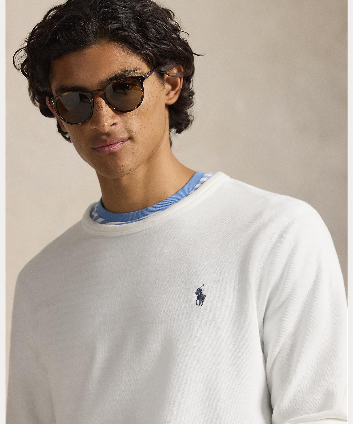 ポロ ラルフ ローレン POLO RALPH LAUREN フレンチ テリー スウェットシャツ (100ホワイト) 100ホワイト