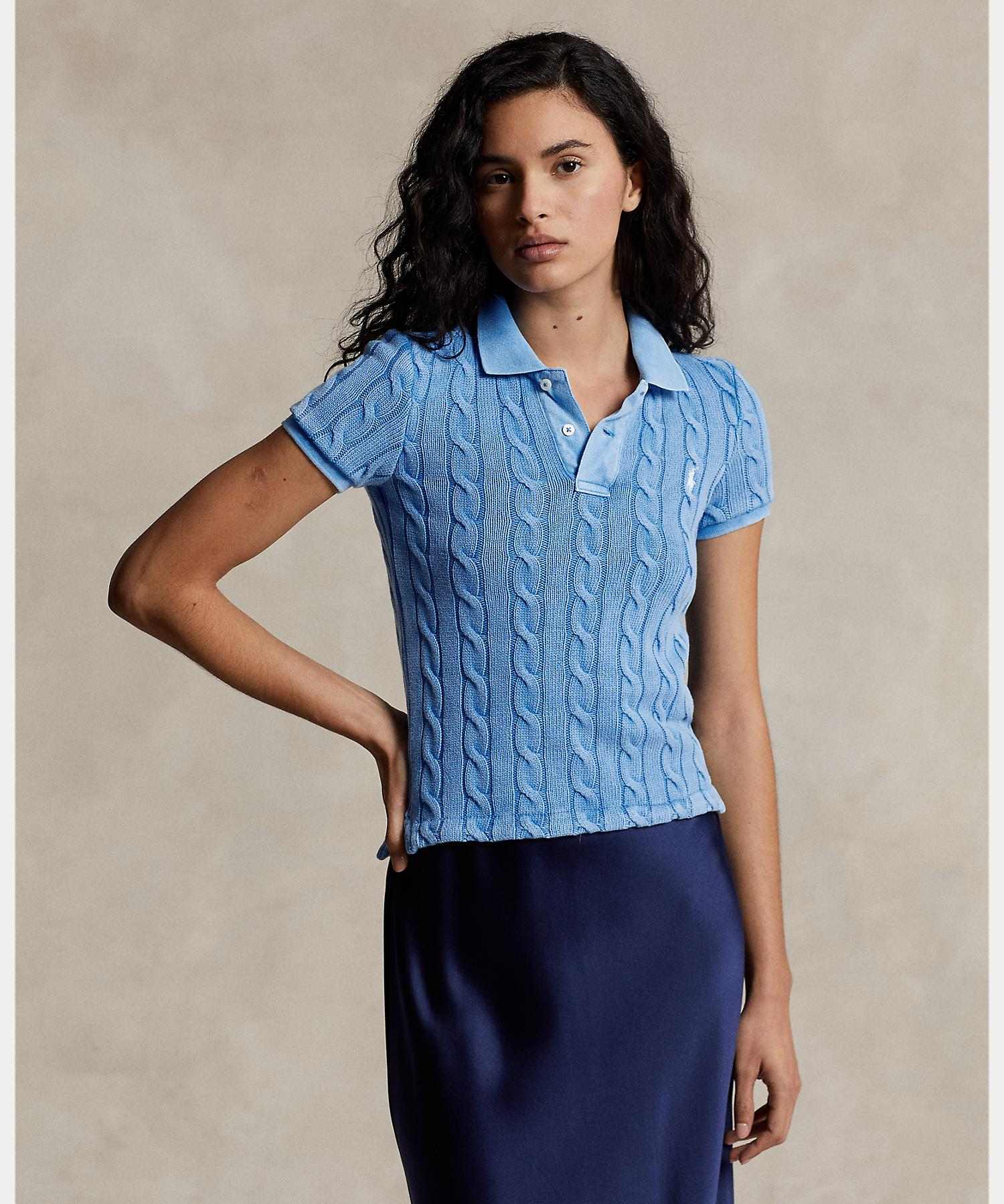 Polo Ralph Lauren Cable Knit Polo Shirt