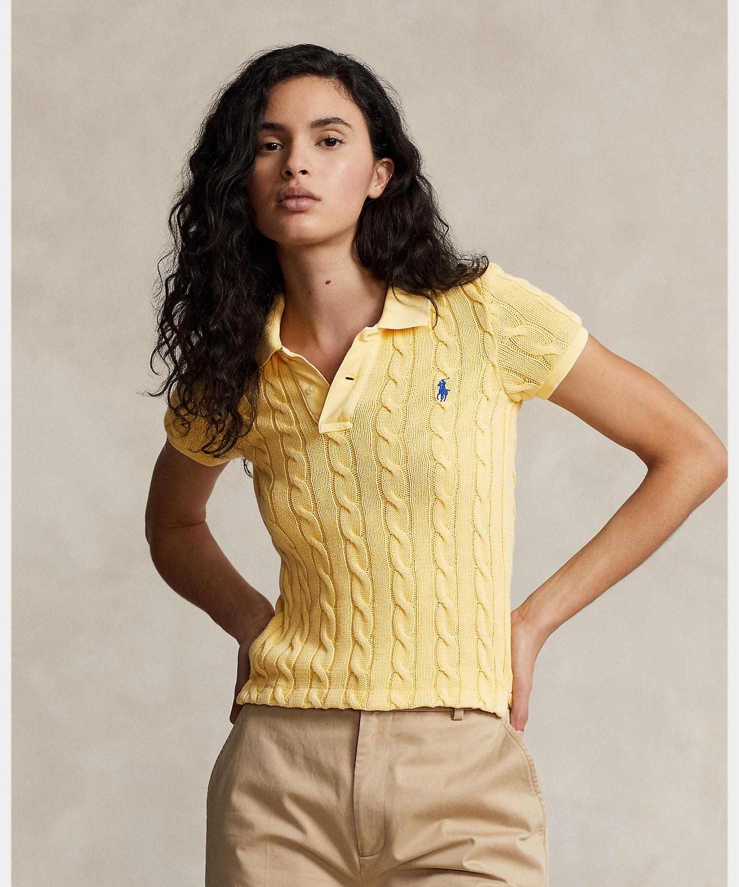 Polo Ralph Lauren Cable Knit Polo Shirt