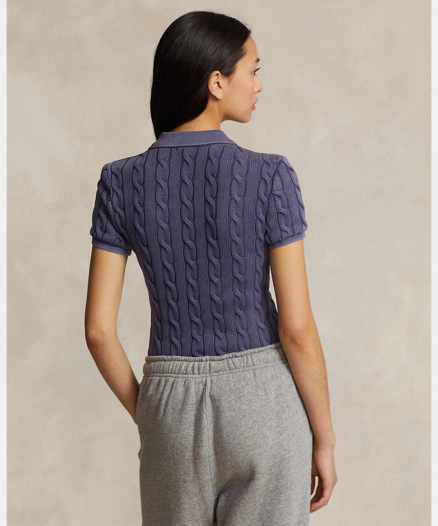 Polo Ralph Lauren Cable Knit Polo Shirt