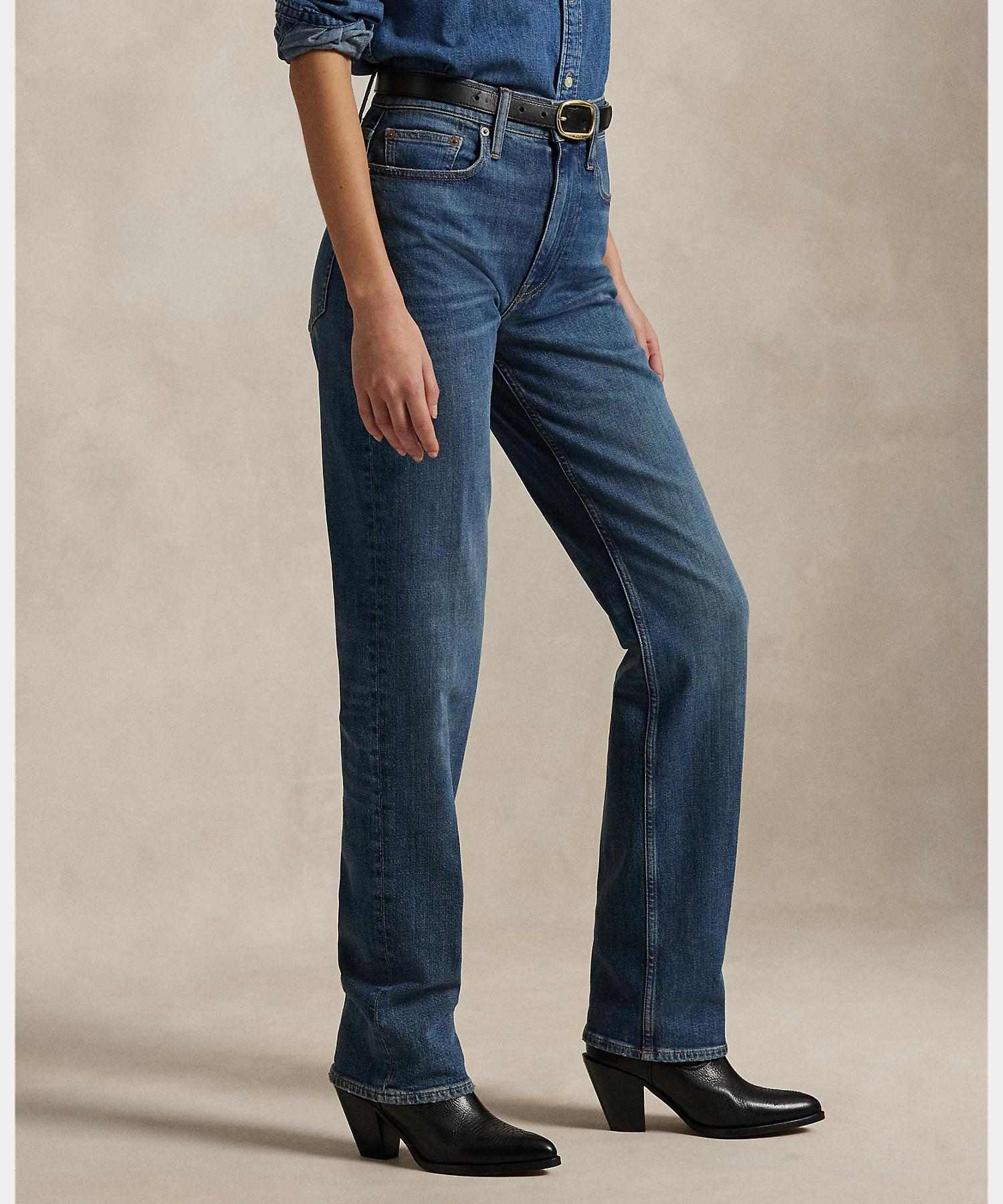 Polo Ralph Lauren High-Rise Straight Jeans