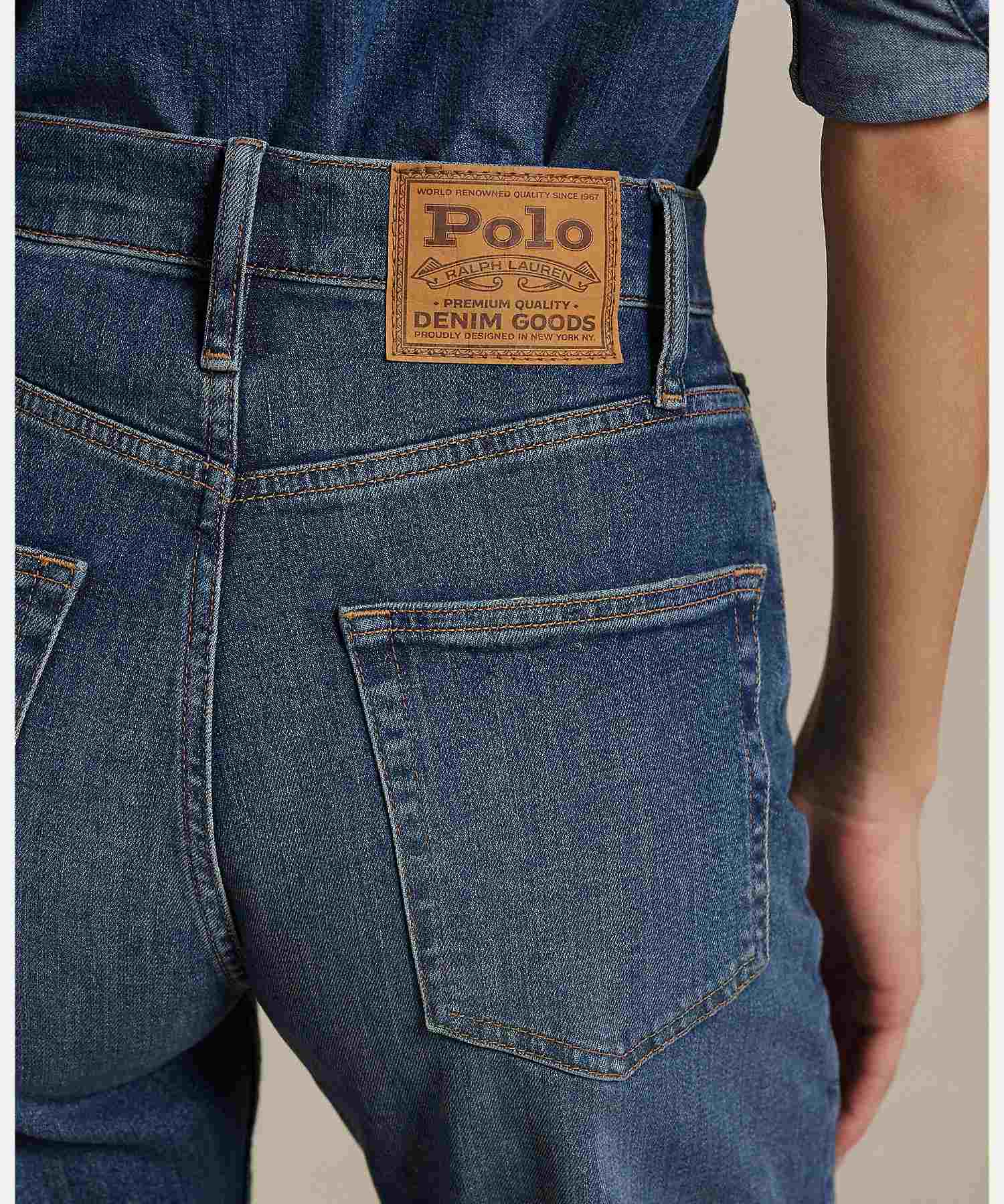 Polo Ralph Lauren High-Rise Straight Jeans