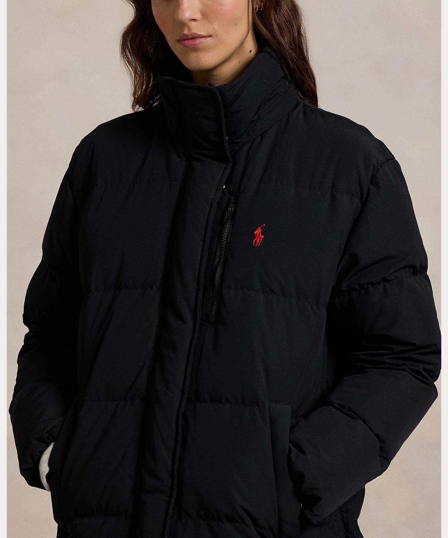 ポロ ラルフ ローレン POLO RALPH LAUREN フーデッド ダウン コート (001ブラック) 001ブラック