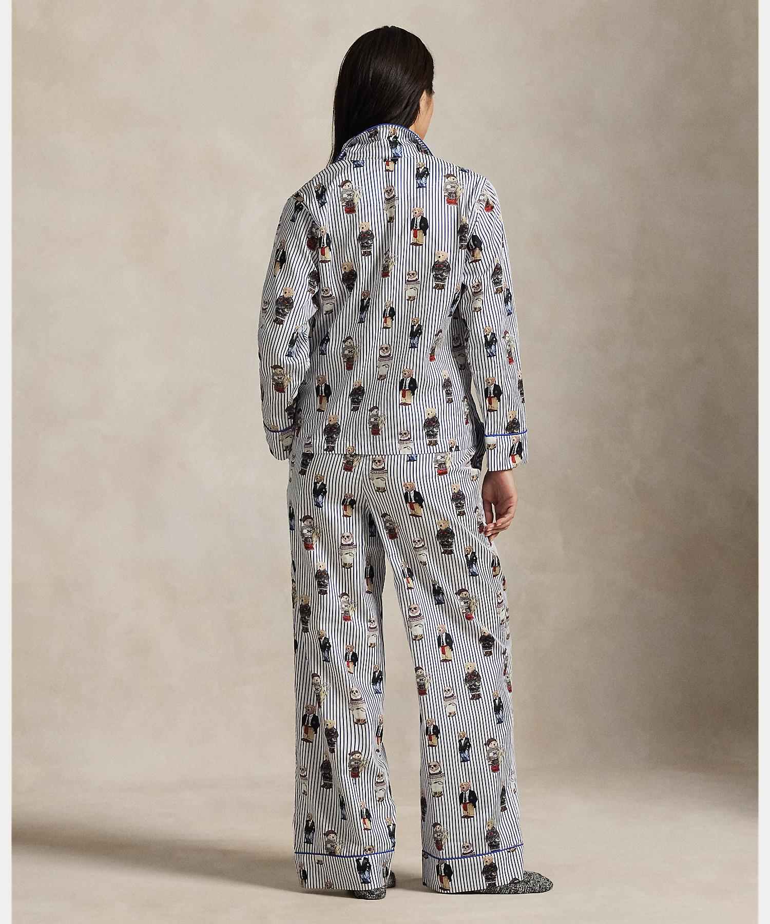 ポロ ラルフ ローレン POLO RALPH LAUREN チェック ロングスリーブ パジャマ セット (400ブルー) 400ブルー