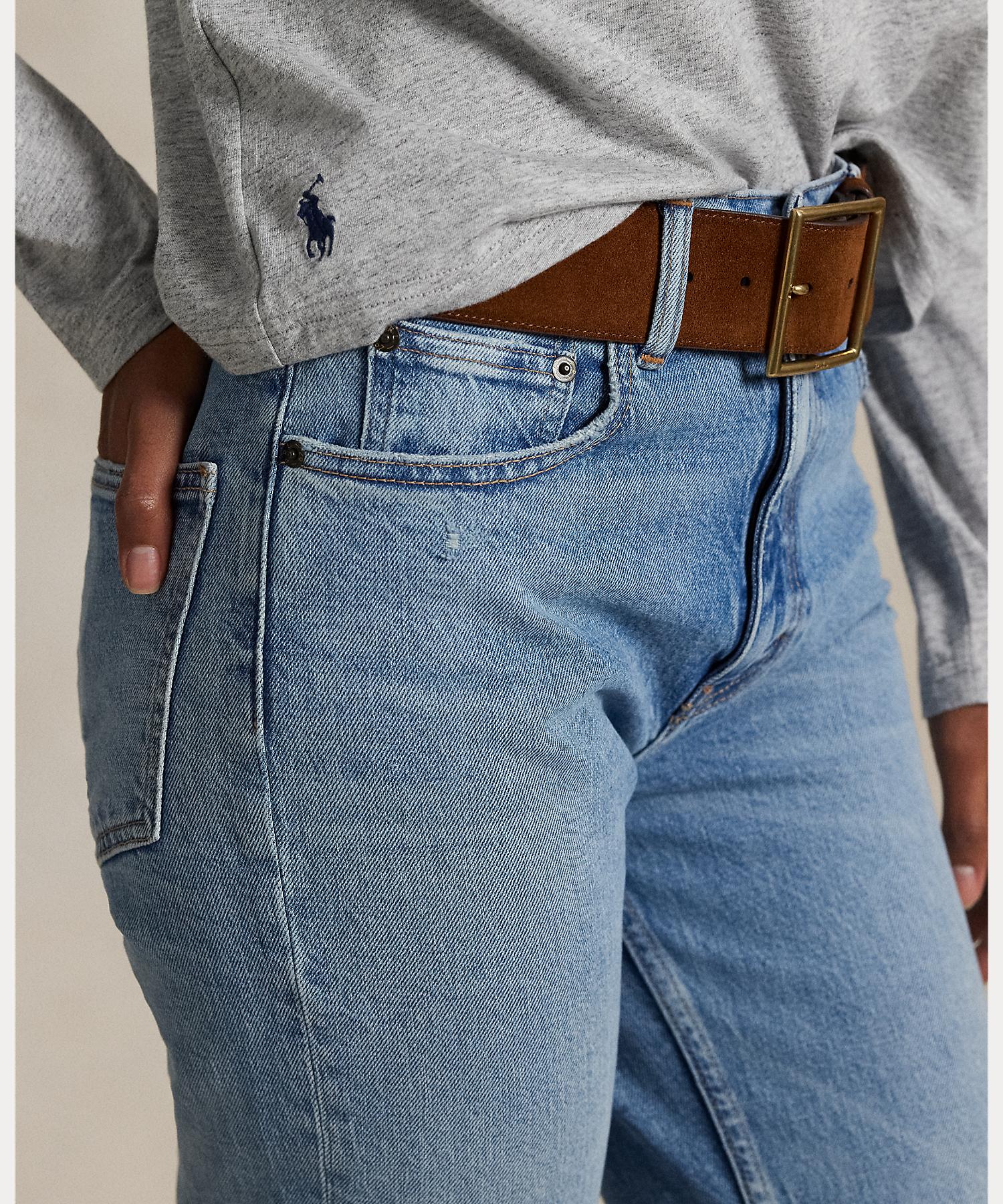 ポロ ラルフ ローレン POLO RALPH LAUREN ブーツ ジーンズ (400ブルー) 400ブルー