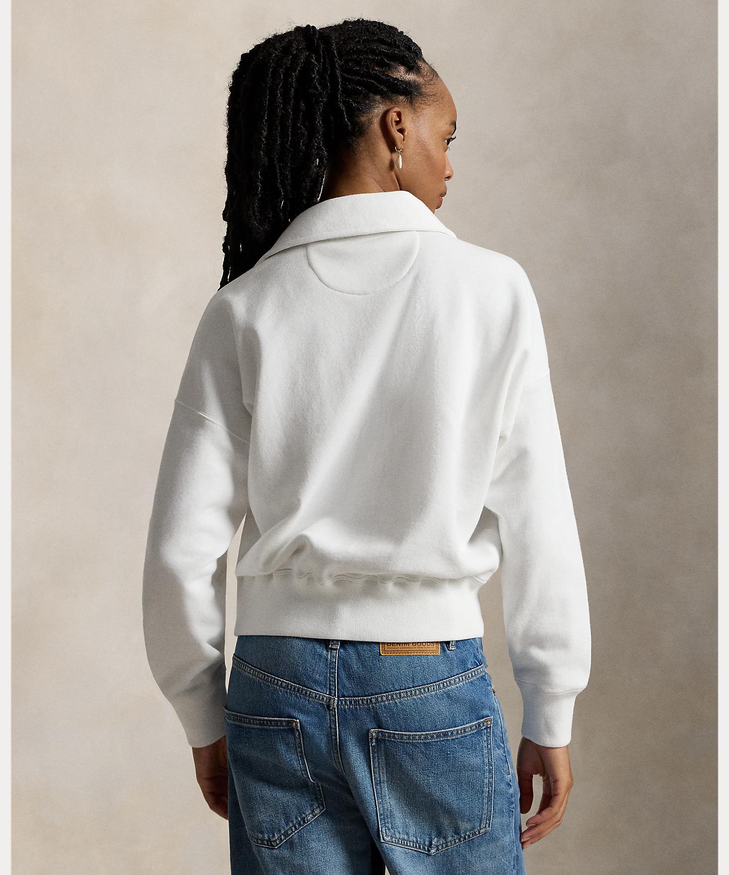 ポロ ラルフ ローレン POLO RALPH LAUREN ライトウェイト フリース クォータージップ (100ホワイト) 100ホワイト