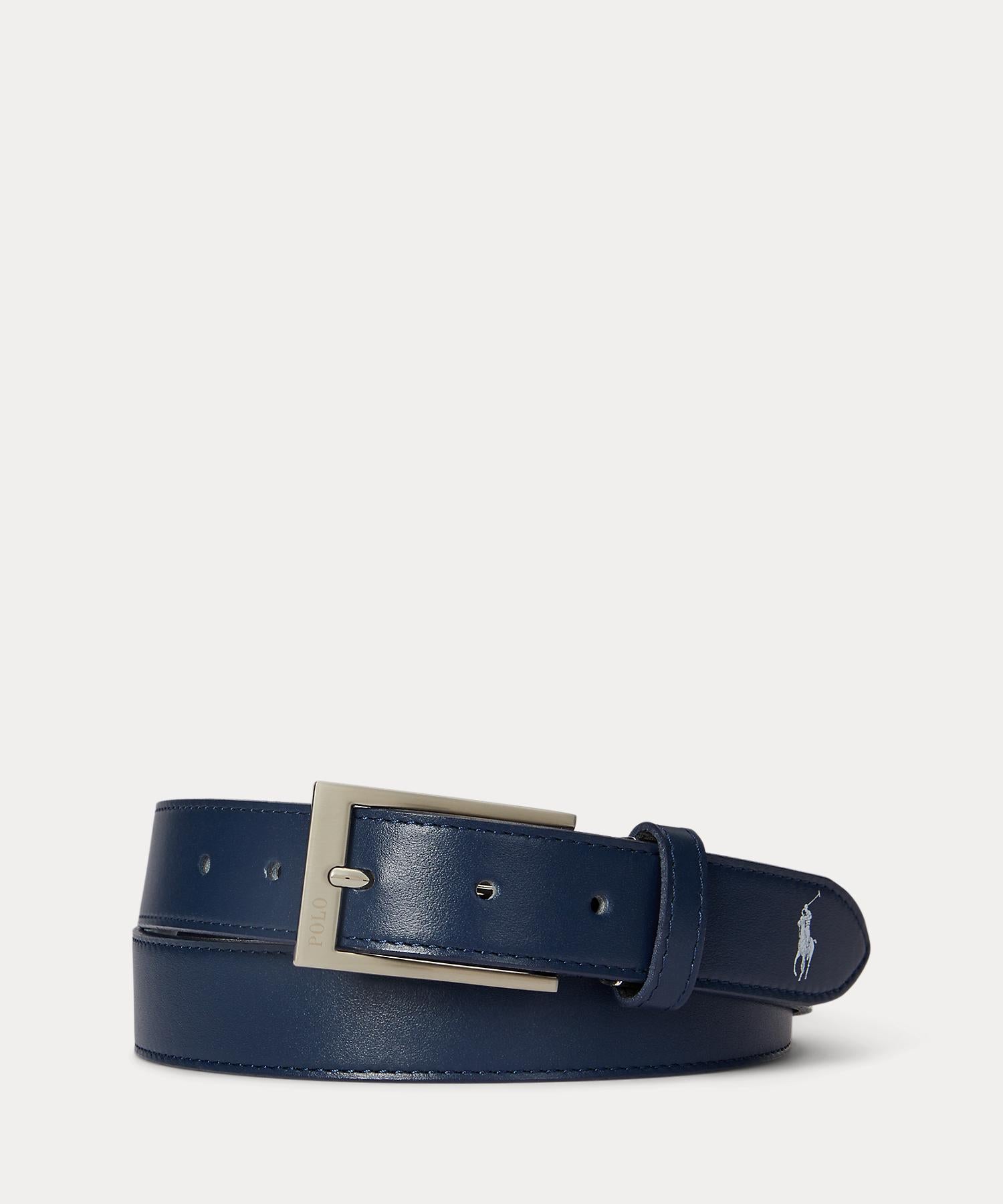 RLX ブラックレザーベルト Polo Golf | RLX Golf Signature Pony leather Belt