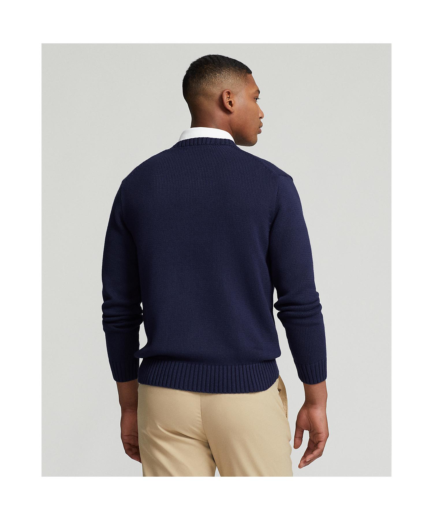 ポロ ゴルフ|アールエルエックス POLO GOLF|RLX GOLF (RLX)Polo ベア コットンブレンド セーター (410ネイビー) 410ネイビー