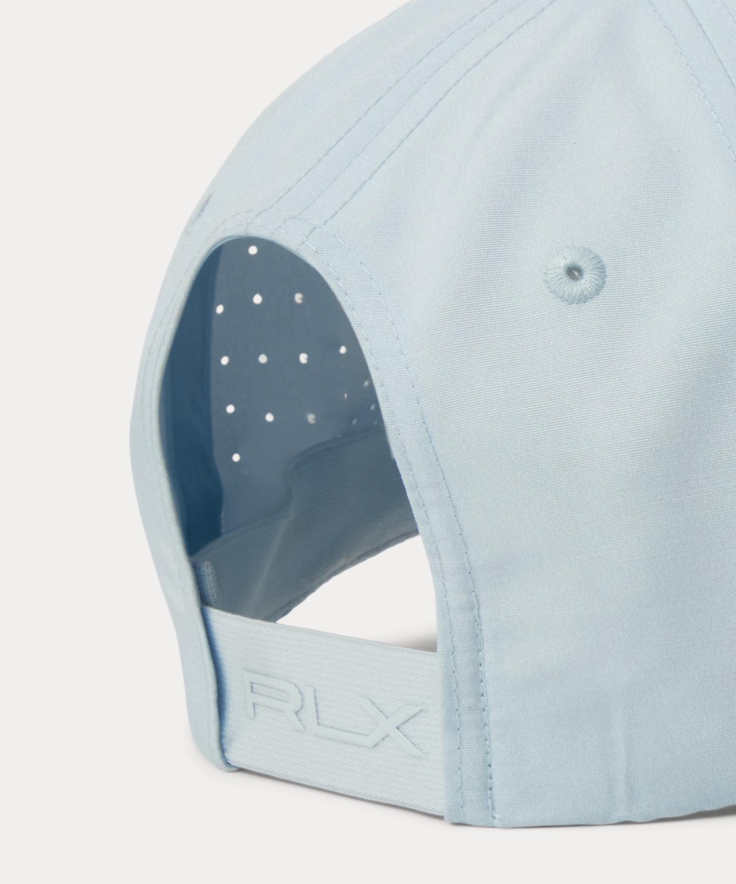 ポロ ゴルフ|アールエルエックス POLO GOLF|RLX GOLF (RLX)ロゴ メッシュパネル ツイル キャップ (400ブルー) 400ブルー