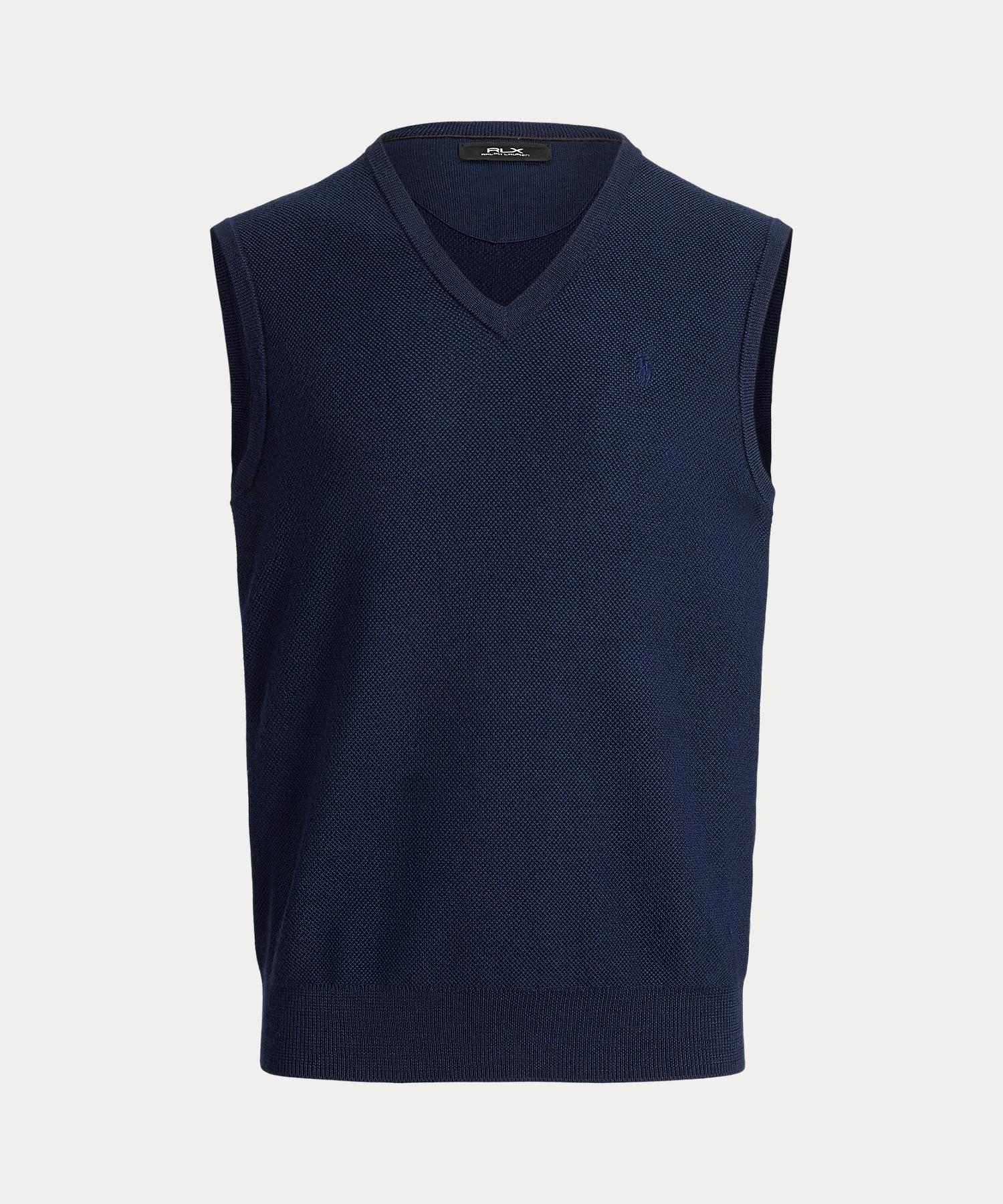 ポロ ゴルフ|アールエルエックス POLO GOLF|RLX GOLF (POLO GOLF)パフォーマンス セーター ベスト (410ネイビー) 410ネイビー