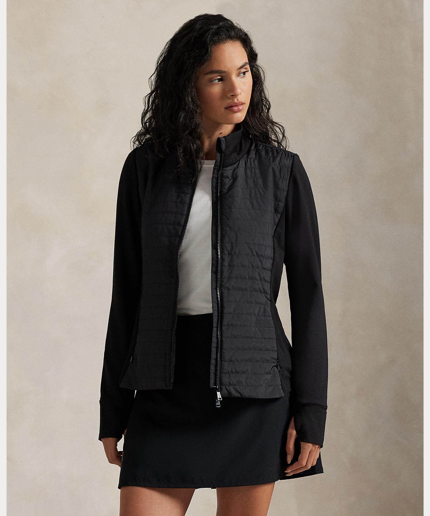 Polo Golf | RLX Golf Hybrid French Terry Quilted Zip Jacket