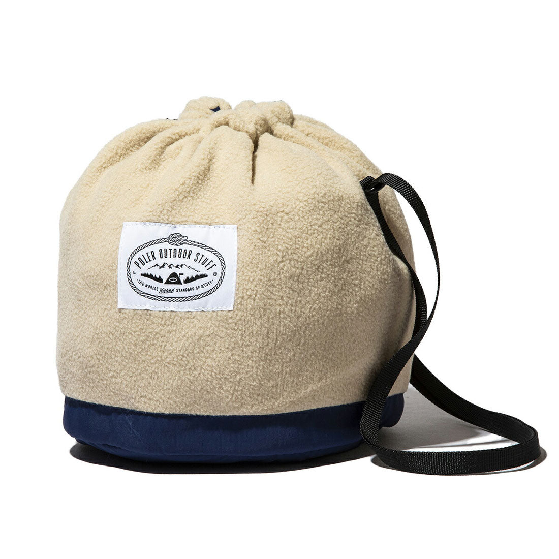 ポーラー POLeR POLER LIGHT FLEECE DRAWSTRING BAG(ポーラー ライト フリース ドローストリング バッグ) (NATURAL) NATURAL