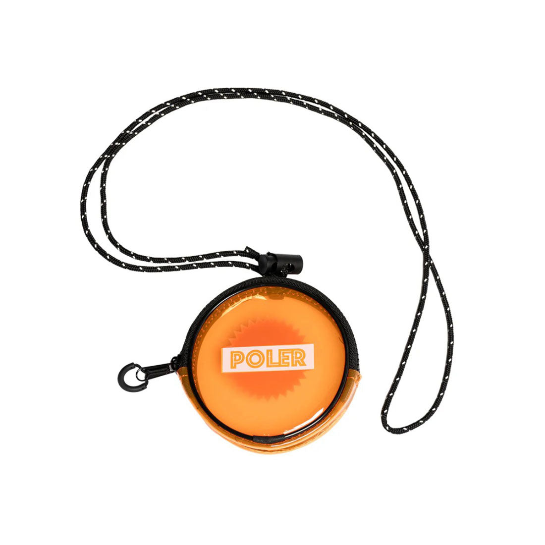 ポーラー POLeR POLER HIGH&DRY PVC ROUND POUCH(ポーラー ハイ&ドライ PVC ラウンド ポーチ) (CLEAR ORANGE) CLEAR ORANGE