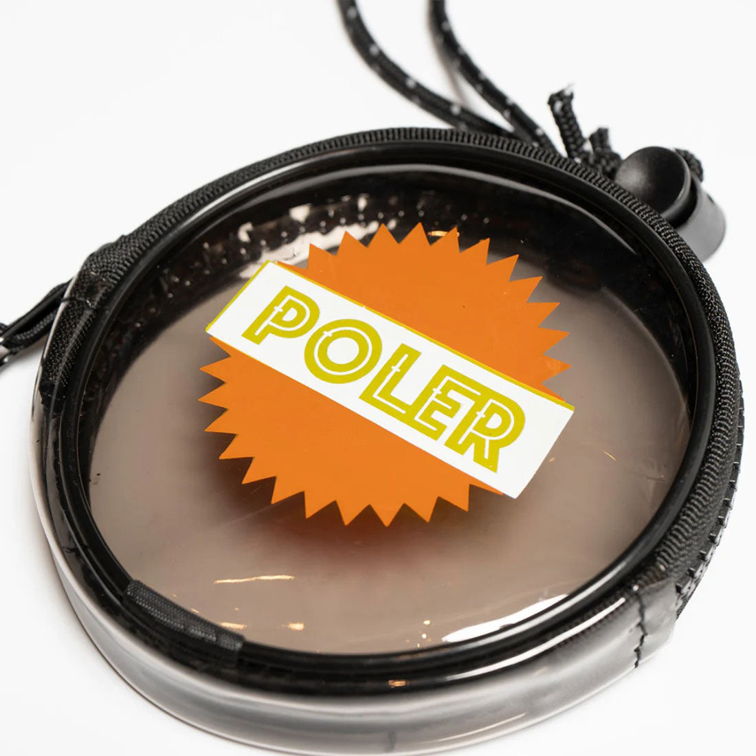 ポーラー POLeR POLER HIGH&DRY PVC ROUND POUCH(ポーラー ハイ&ドライ PVC ラウンド ポーチ) (CLEAR ORANGE) CLEAR ORANGE