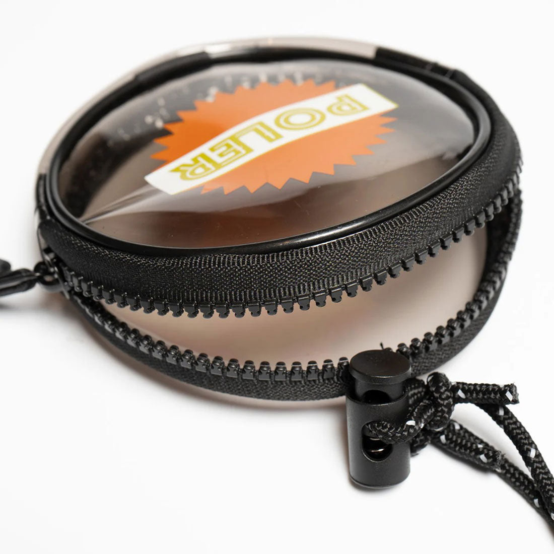 ポーラー POLeR POLER HIGH&DRY PVC ROUND POUCH(ポーラー ハイ&ドライ PVC ラウンド ポーチ) (CLEAR ORANGE) CLEAR ORANGE