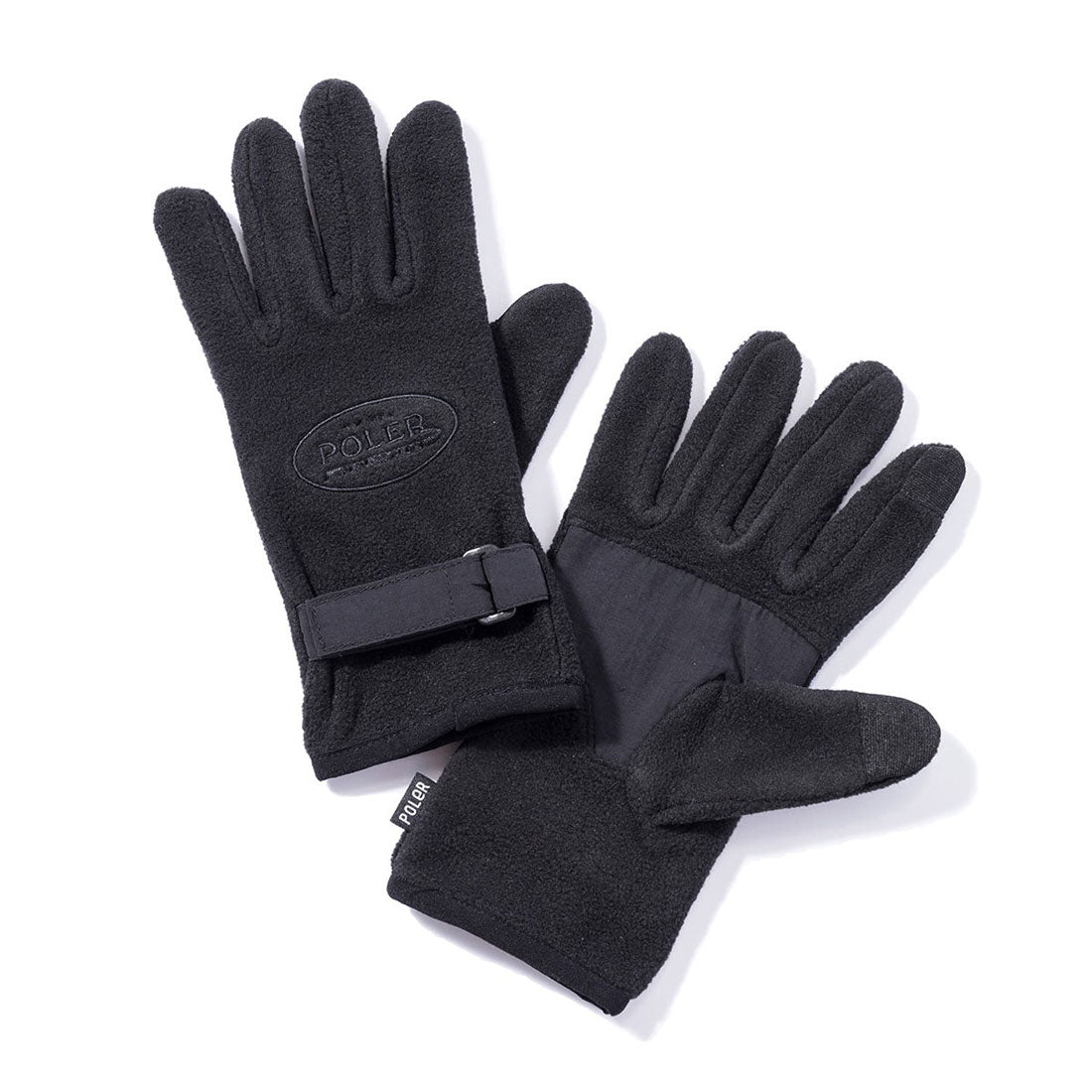 ポーラー POLeR POLER LIGHT FLEECE GLOBE(ポーラー ライト フリース グローブ) (BLACK) BLACK