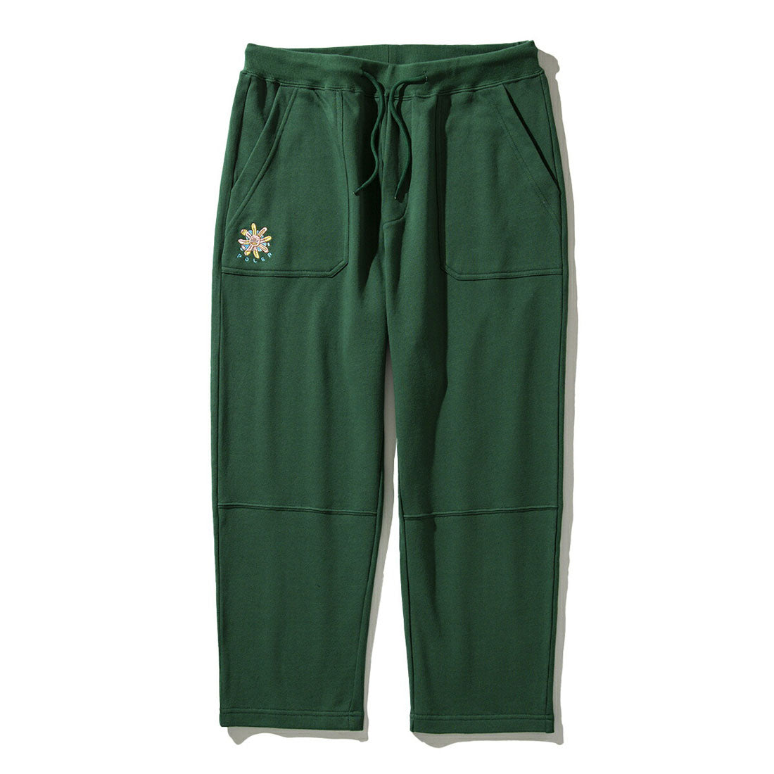 ポーラー POLeR POLER x Kinetics SWEAT BAKER PANTS(ポーラー×キネティクス スウェット ベイカー パンツ) (GREEN) GREEN