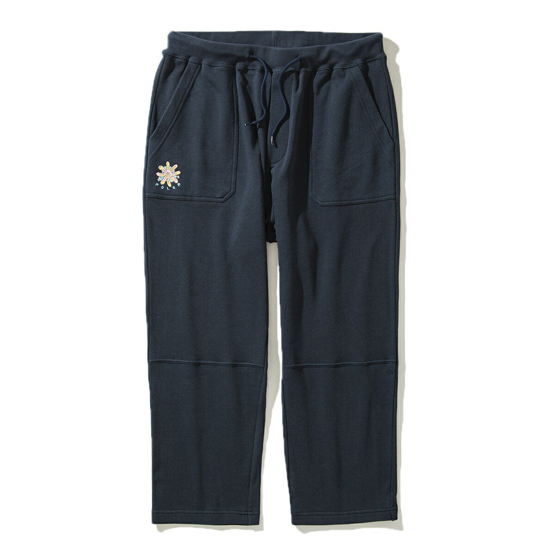 ポーラー POLeR POLER x Kinetics SWEAT BAKER PANTS(ポーラー×キネティクス スウェット ベイカー パンツ) (NAVY) NAVY
