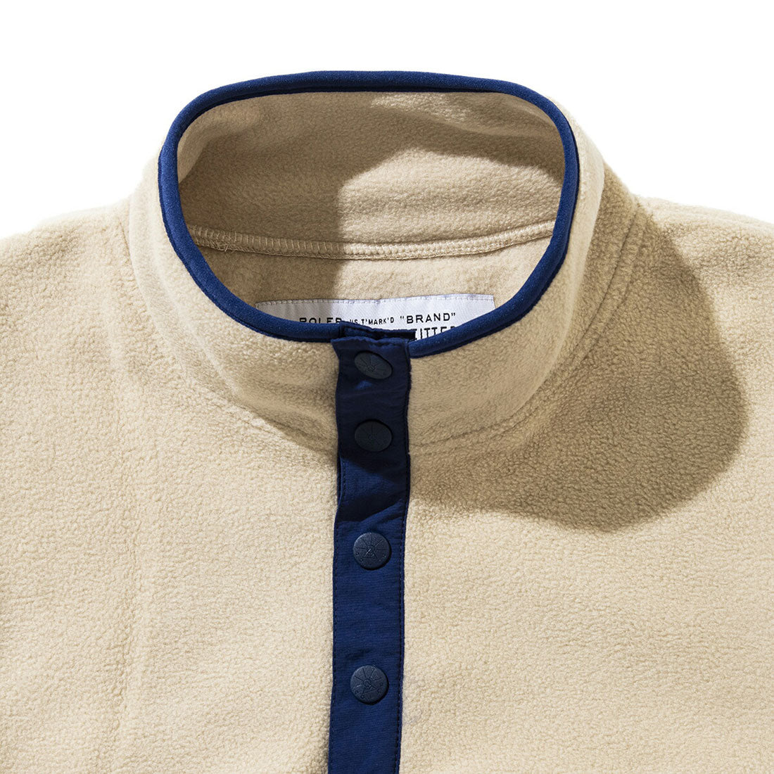 ポーラー POLeR POLER SNAP LIGHT FLEECE(ポーラー スナップ ライトフリース) (NATURAL) NATURAL