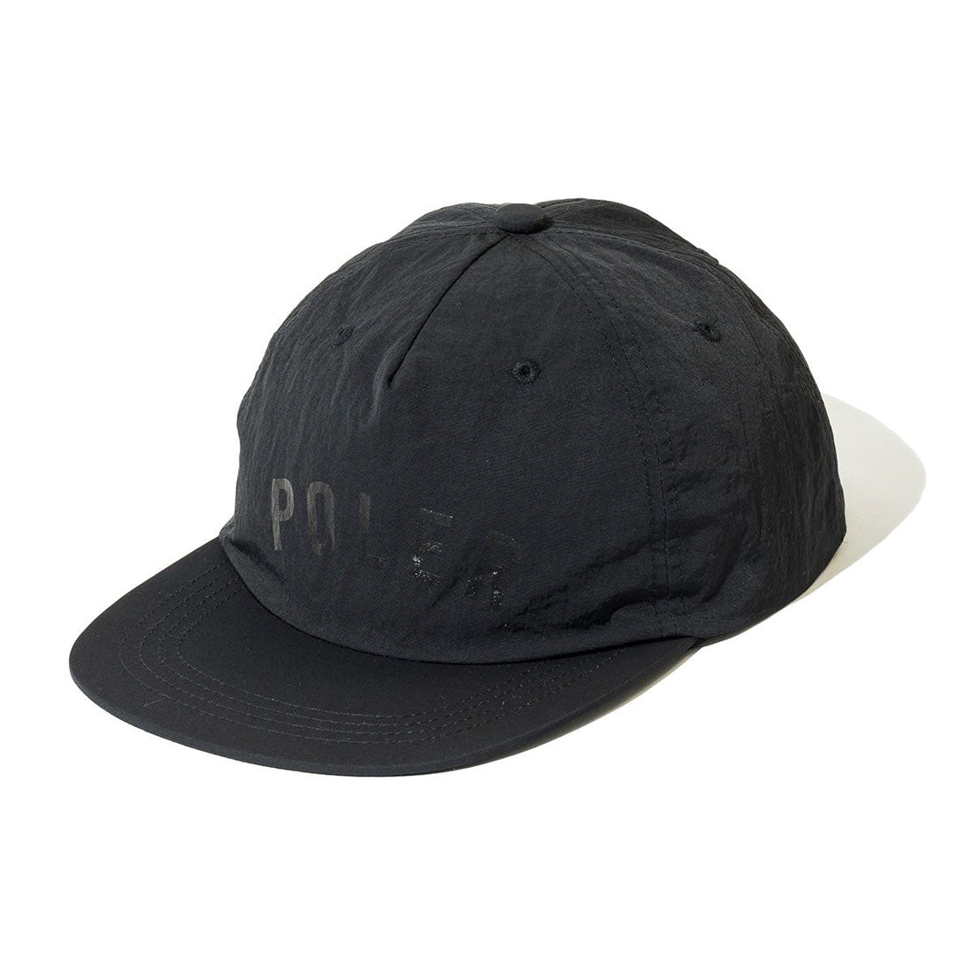 ポーラー POLeR POLER STATE NYLON CAP(ポーラー ステート ナイロン キャップ) (BLACK) BLACK