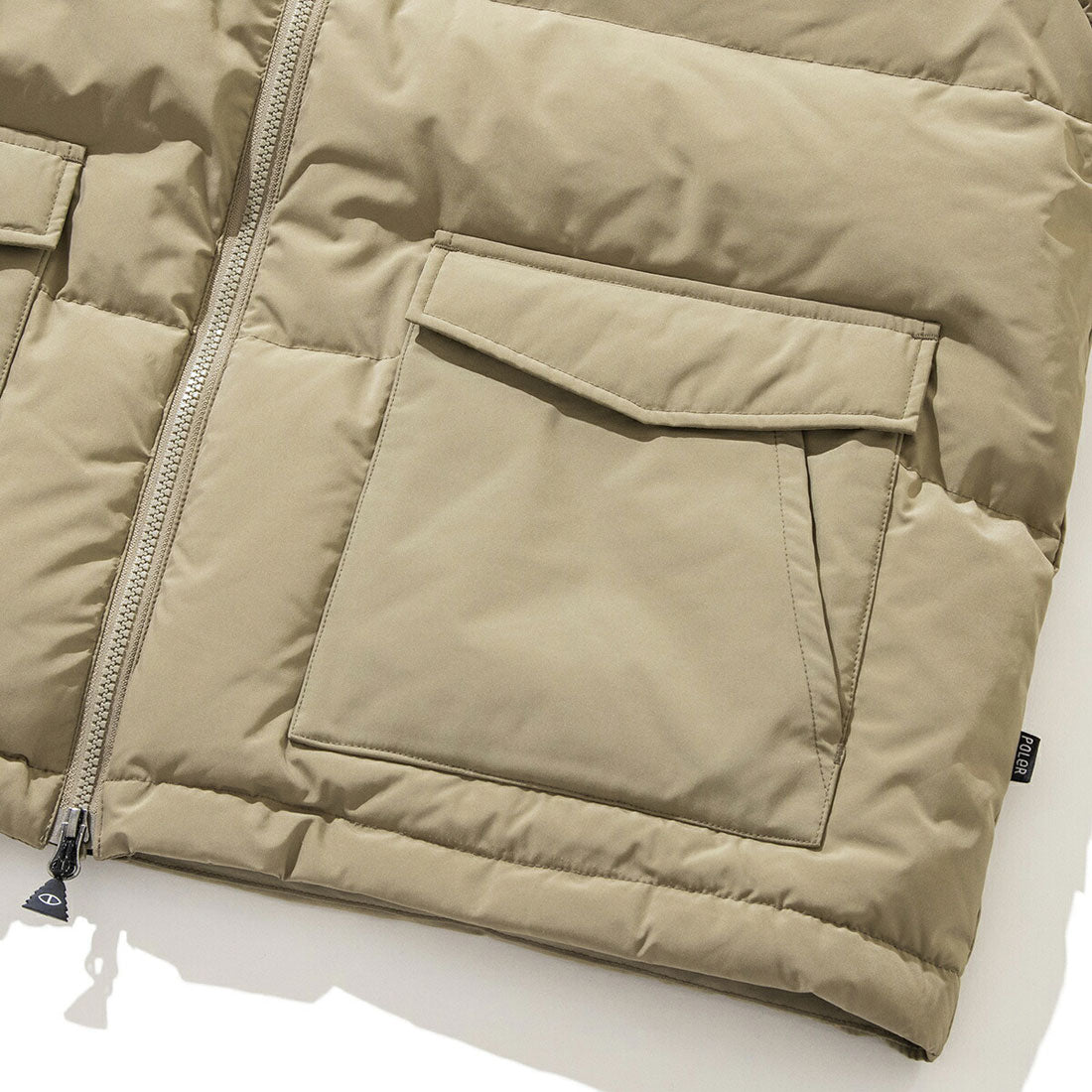 ポーラー POLeR POLER COZY PUFF DOWN(ポーラー コージー パフダウン) (SAND) SAND
